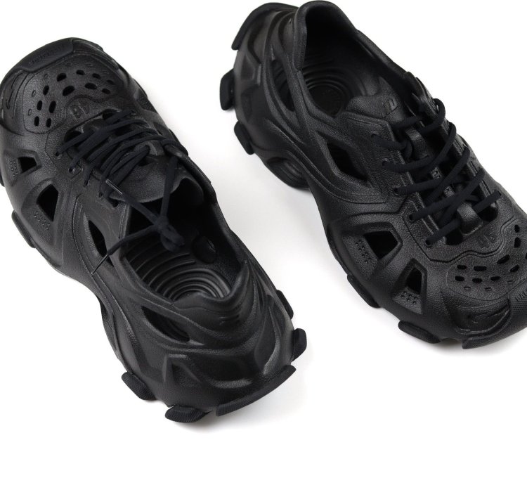 Balenciaga HD lace-up rubber trainers