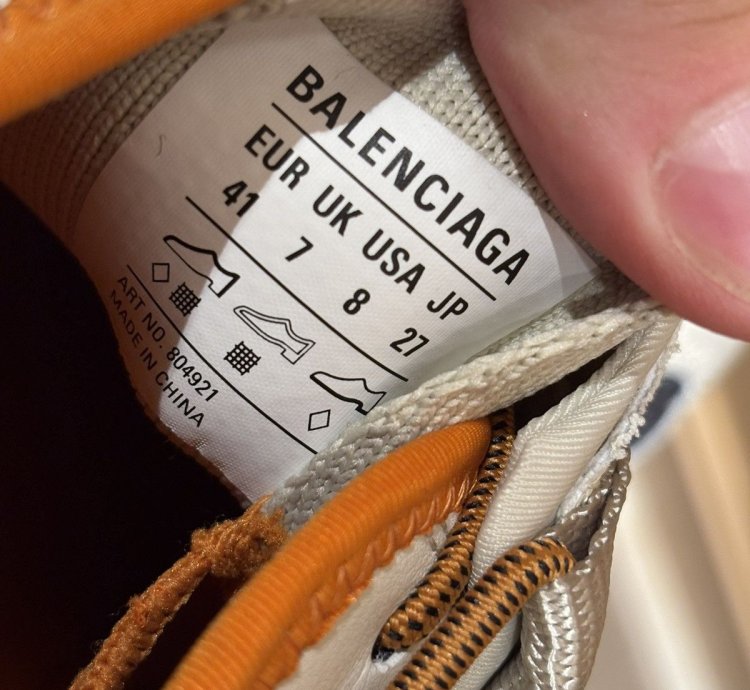Balenciaga Hike Sneaker beige Runner Track 804921WHIKE2070