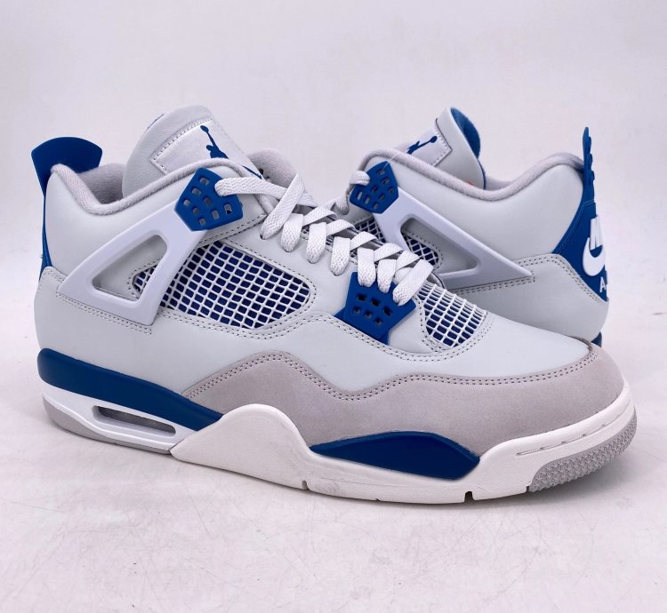 Air Jordan 4 Retro "MILITARY BLUE" 2024 fv5029 141 (4948-7)