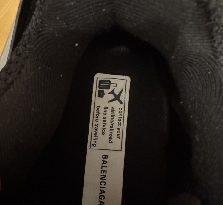 Balenciaga LED Track Triple Black