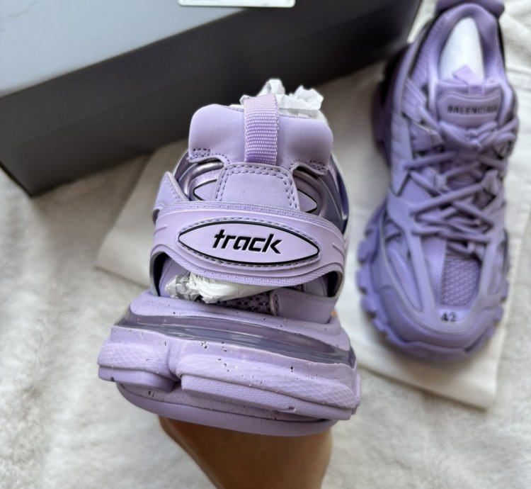 Balenciaga Lilac Purple Track Sneakers