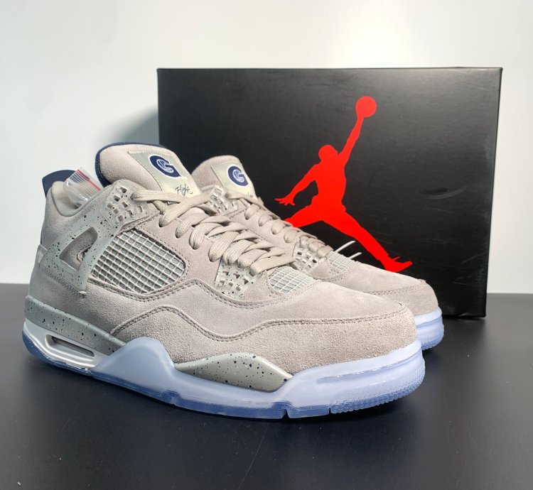 Nike Air Jordan 4 Retro ' Georgetown '