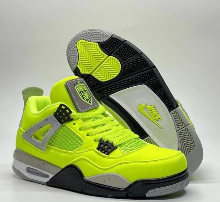 Nike Air Jordan 4 “ Tennis Ball ” Green Volt - AJ4-1043505