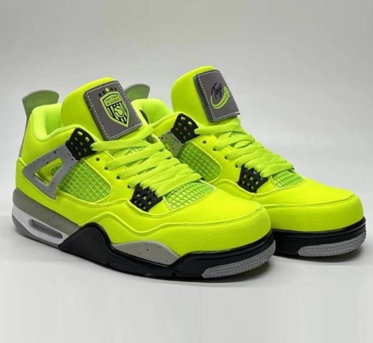 Nike Air Jordan 4 “ Tennis Ball ” Green Volt - AJ4-1043505