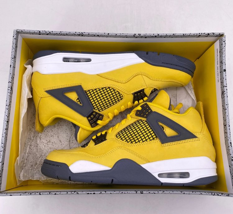 Air Jordan 4 Retro "LIGHTNING" ct8527 700 (5779-22)