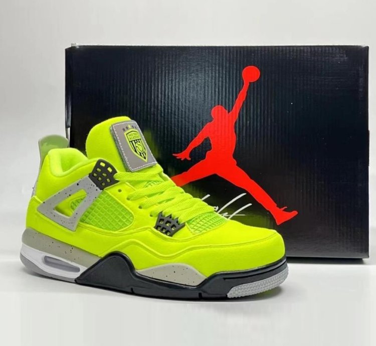 Nike Air Jordan 4 “ Tennis Ball ” Green Volt - AJ4-1043505
