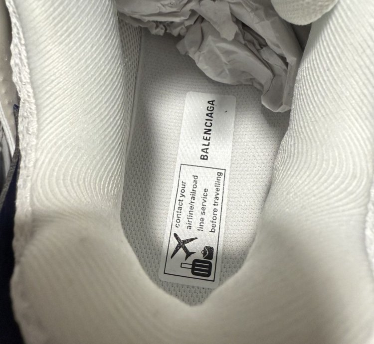 Balenciaga Metallic Track LED Sneaker (45)