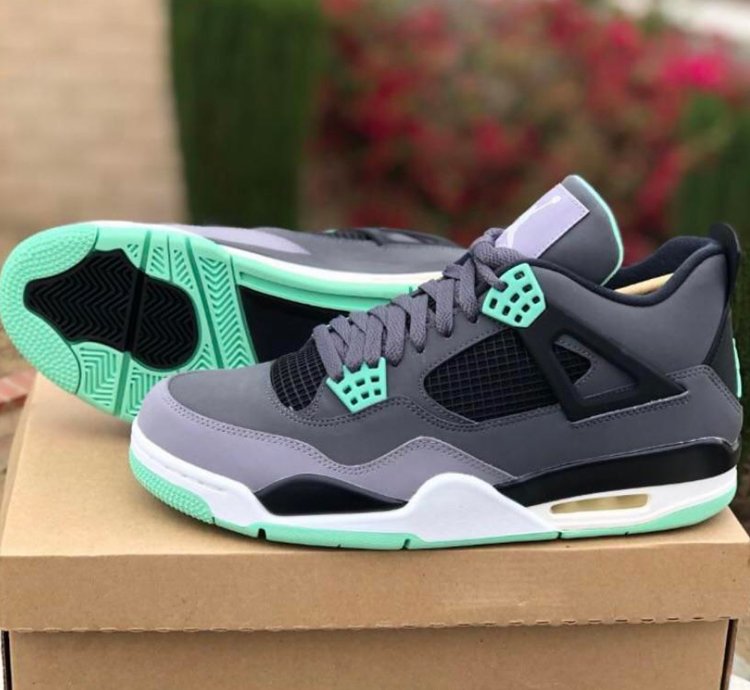 Nike Air Jordan 4 Retro ' Green Glow ' 308497-033