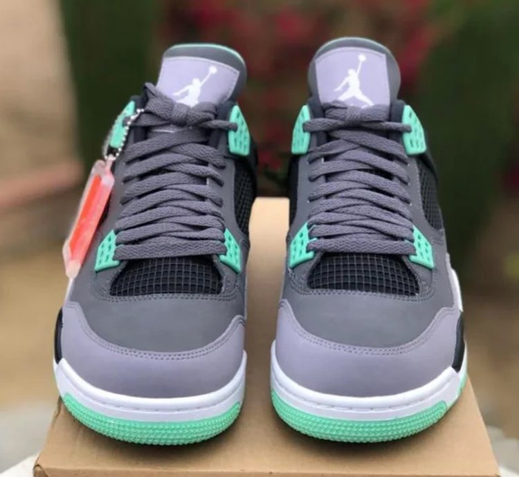 Nike Air Jordan 4 Retro ' Green Glow ' 308497-033