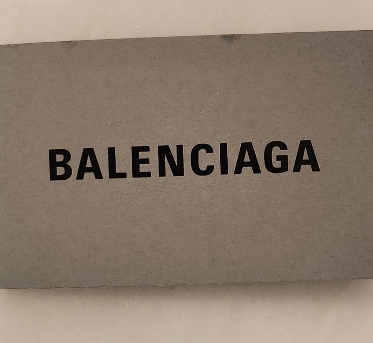 Balenciaga Paris Graffiti Distressed Slip-On