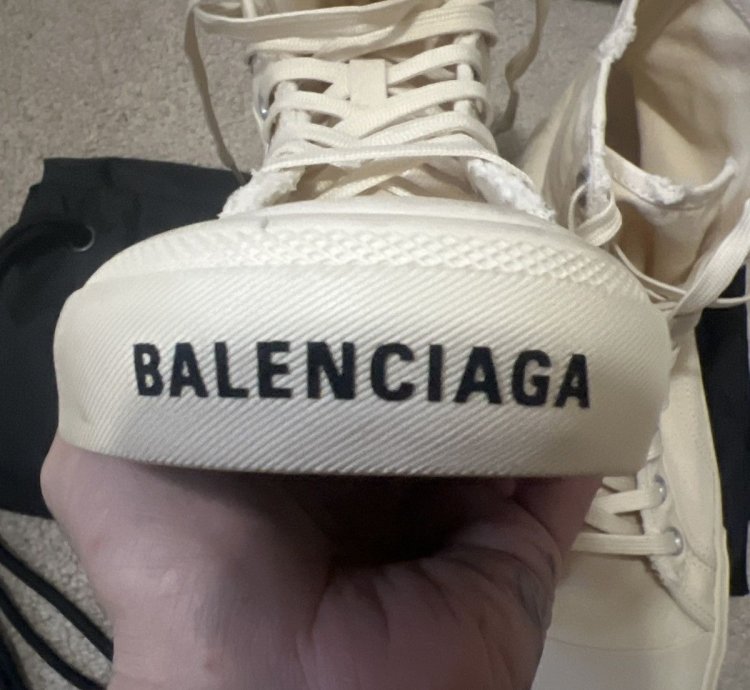 Balenciaga Paris high top shoe
