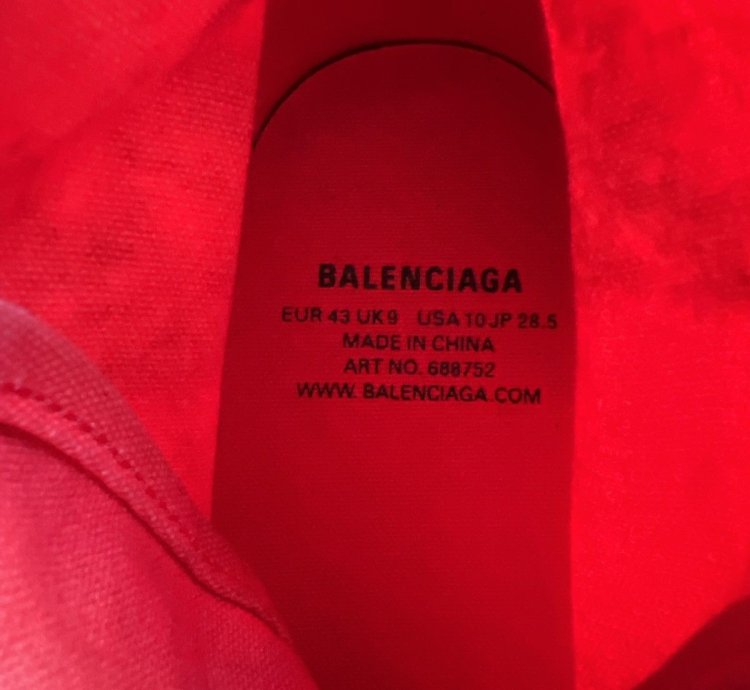 Balenciaga Paris High Top Sneaker
