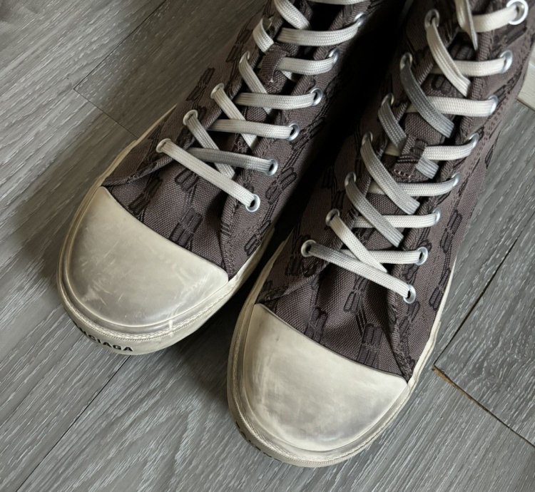 Balenciaga Paris high top sneakers