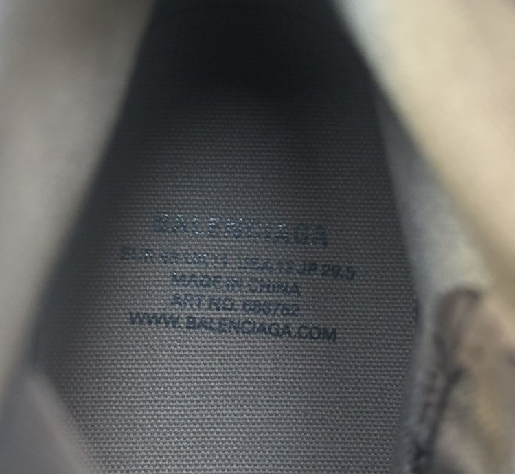 Balenciaga Paris high top sneakers