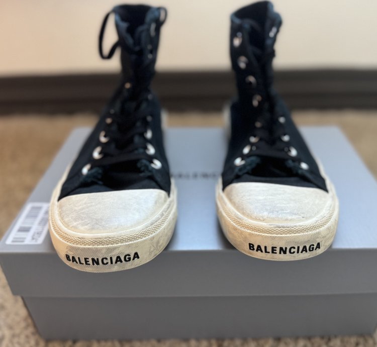 Balenciaga Paris High-Top Sneaker