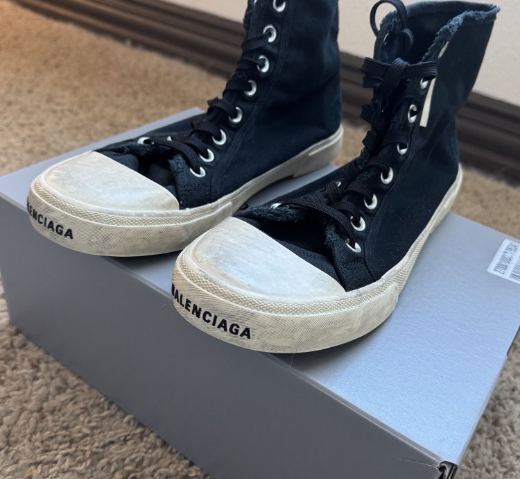 Balenciaga Paris High-Top Sneaker