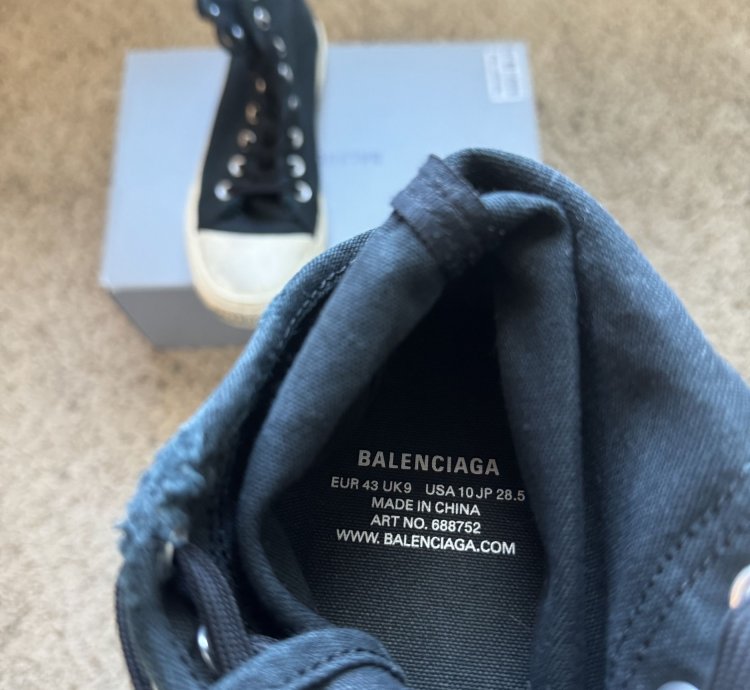 Balenciaga Paris High-Top Sneaker
