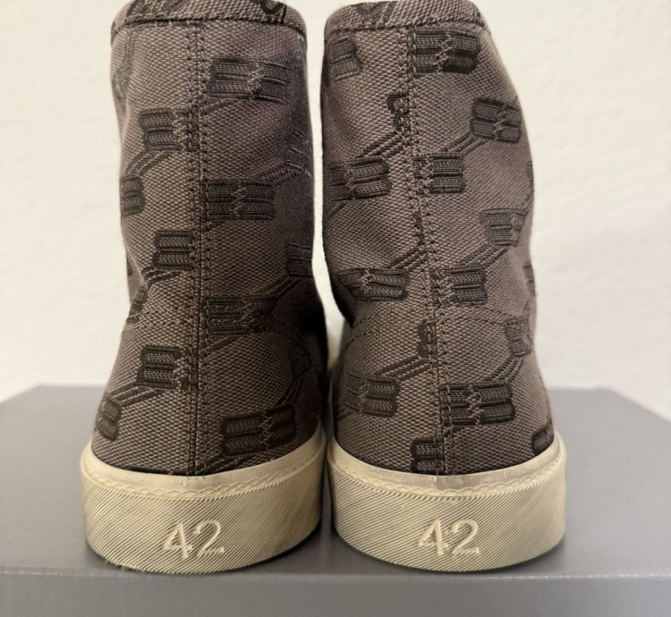 Balenciaga Paris Monogram High Top Sneaker (42)