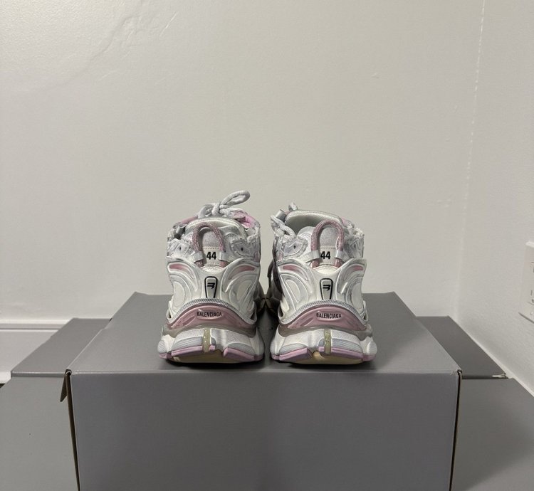 Balenciaga Pink White Runner Shoe