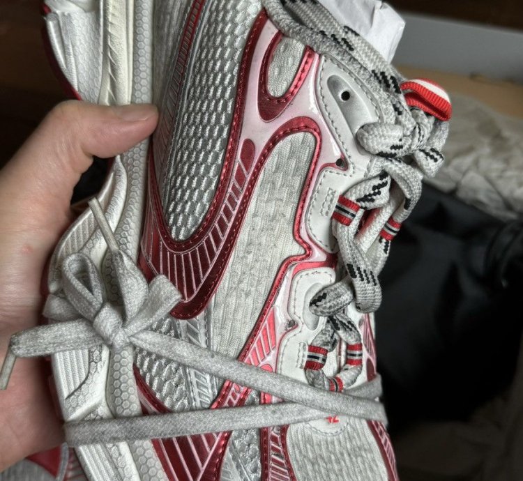 Balenciaga Red White 3XL sneakers
