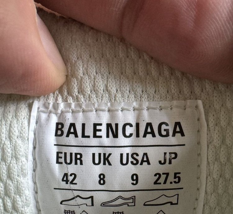 Balenciaga Red White 3XL sneakers