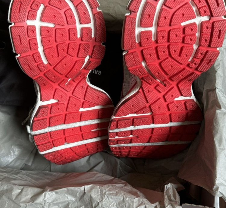Balenciaga Red White 3XL sneakers