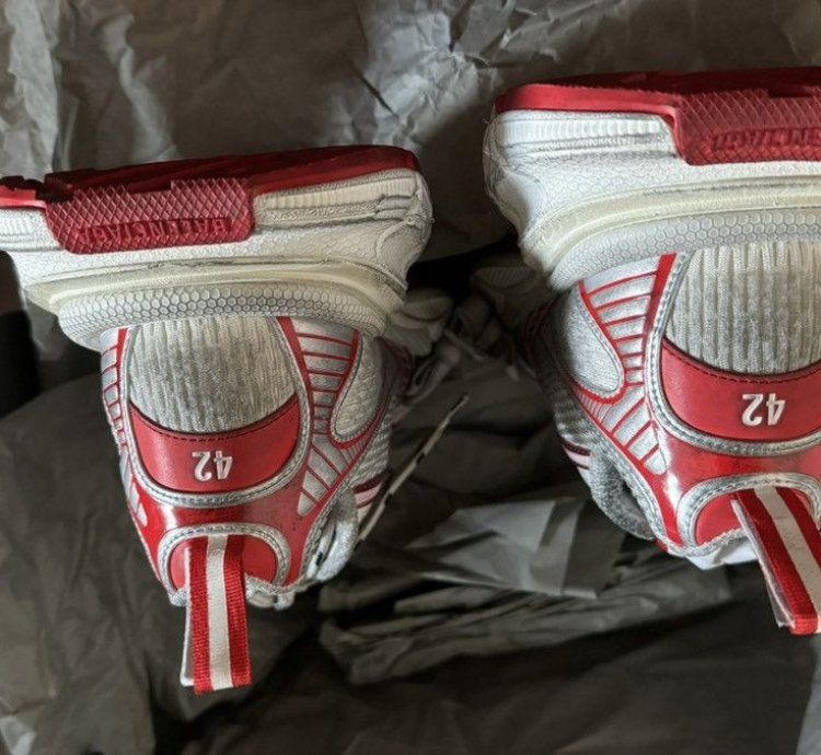 Balenciaga Red White 3XL sneakers