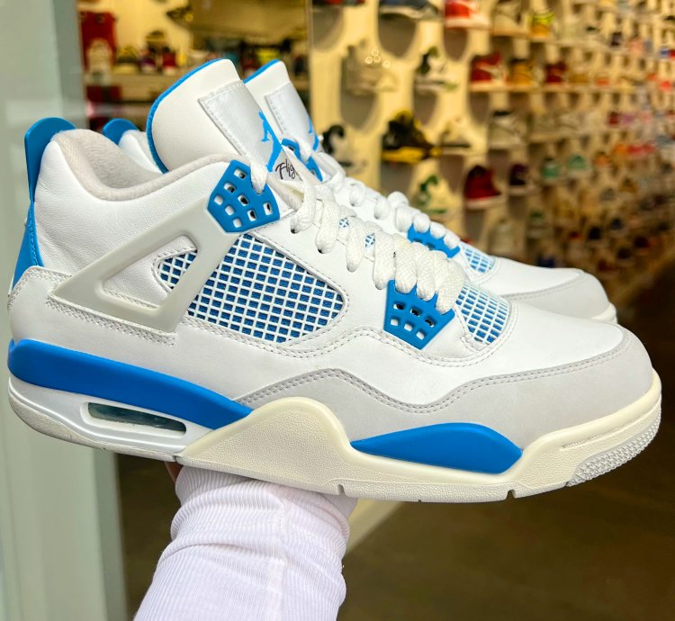 Nike Air Jordan 4 Retro " Military Blue " 2024