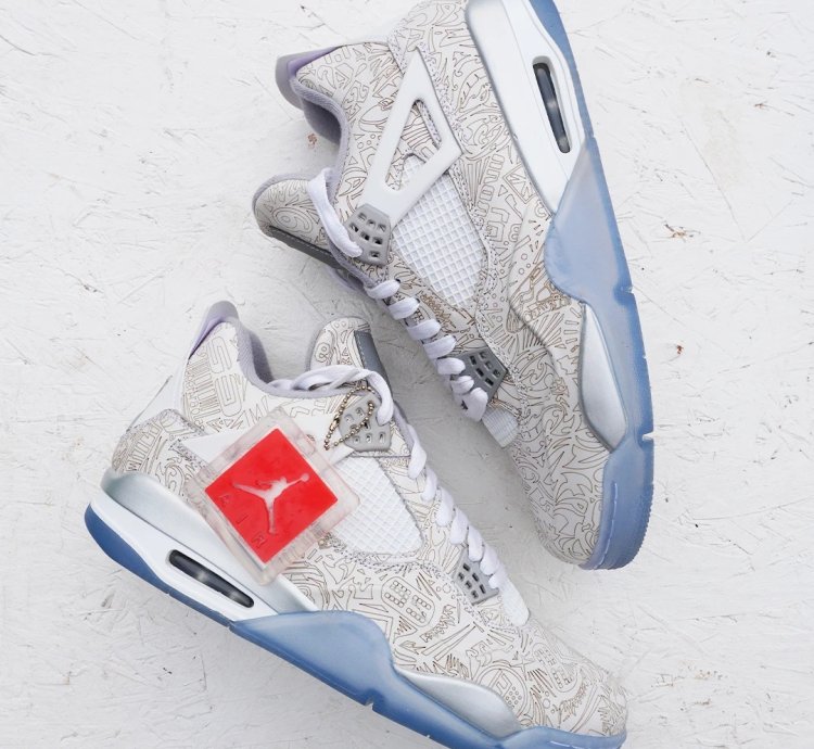 Air Jordan 4 Retro White ‘30th Anniversary Laser’