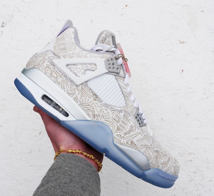 Air Jordan 4 Retro White ‘30th Anniversary Laser’