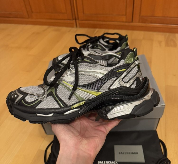 Balenciaga Runner Black Grey Neon