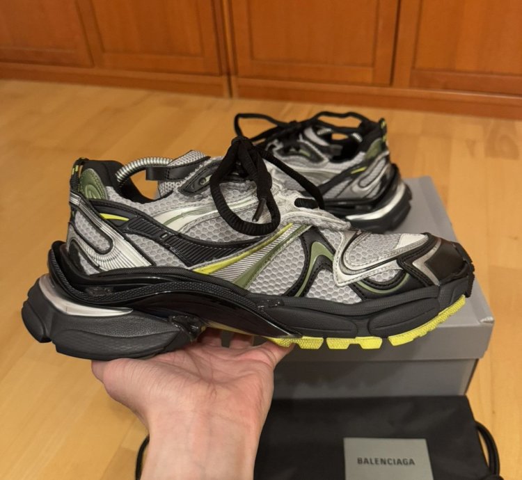 Balenciaga Runner Black Grey Neon