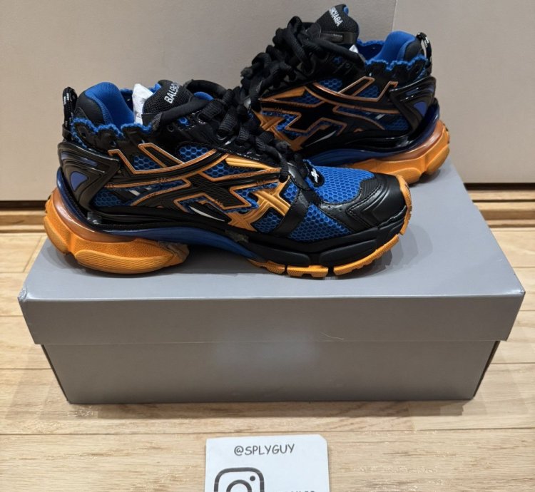 Balenciaga Runner Blue Orange Black 41