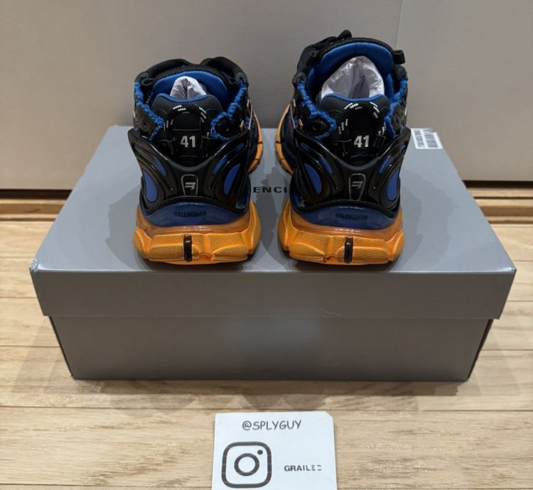 Balenciaga Runner Blue Orange Black 41