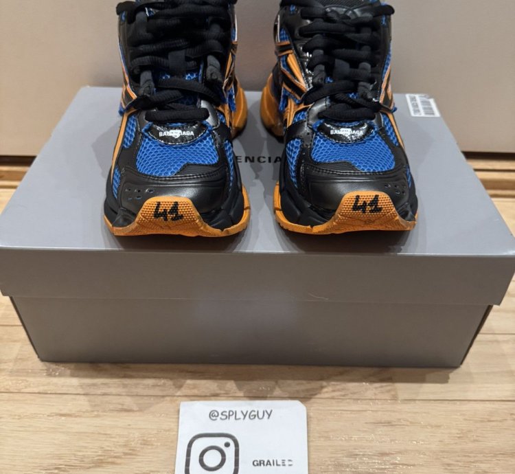 Balenciaga Runner Blue Orange Black 41