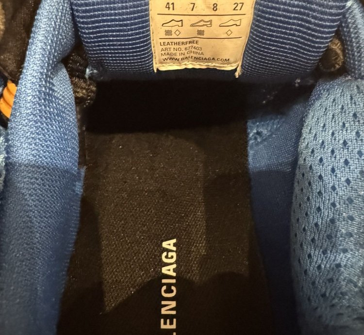 Balenciaga Runner Blue Orange Black 41