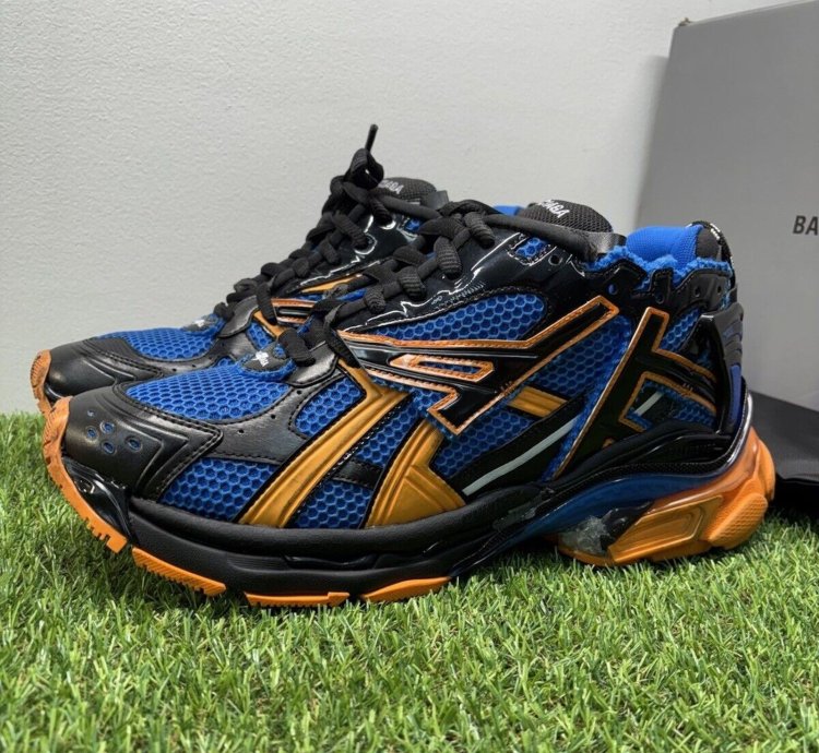 Balenciaga Runner Blue Orange Black BRAND NEW