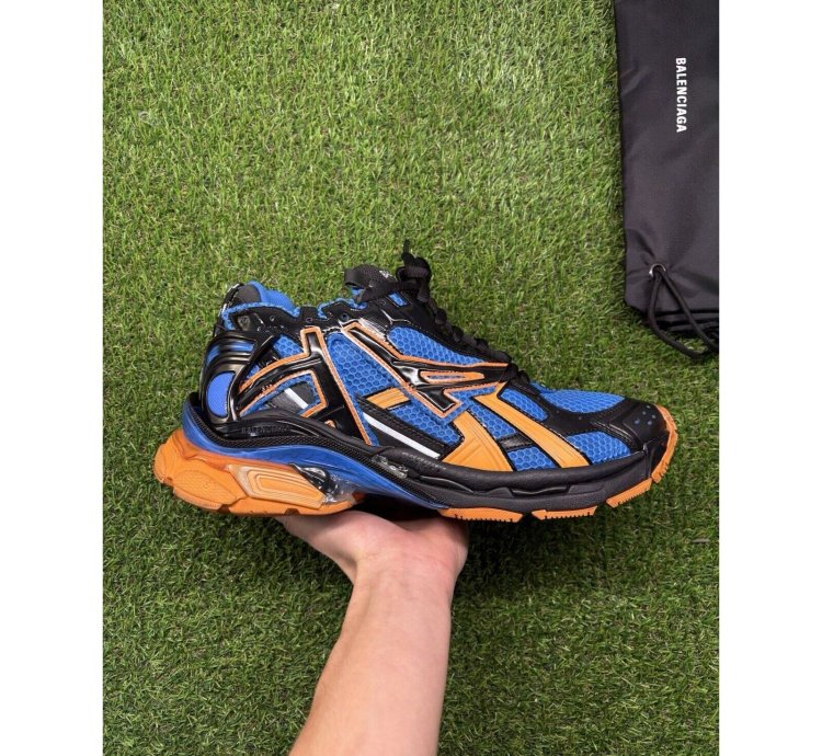 Balenciaga Runner Blue Orange Black BRAND NEW
