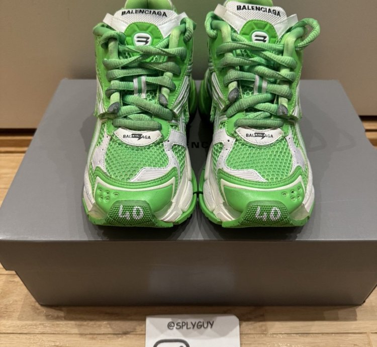 Balenciaga Runner Fluo Green sz 40