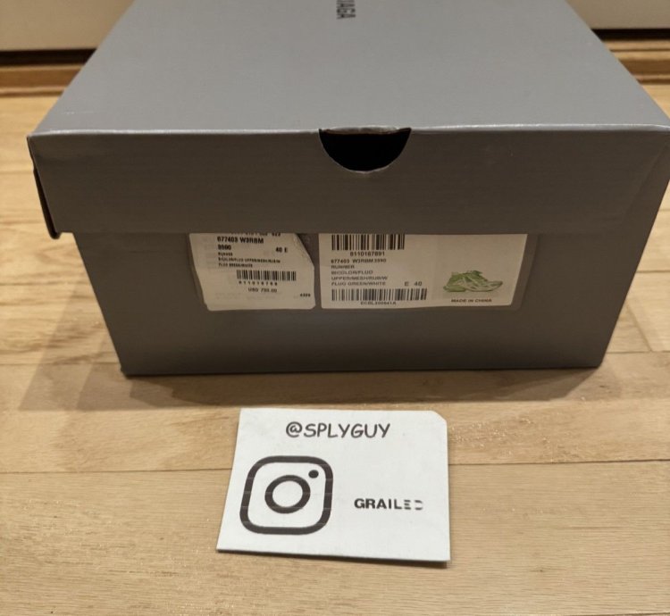 Balenciaga Runner Fluo Green sz 40
