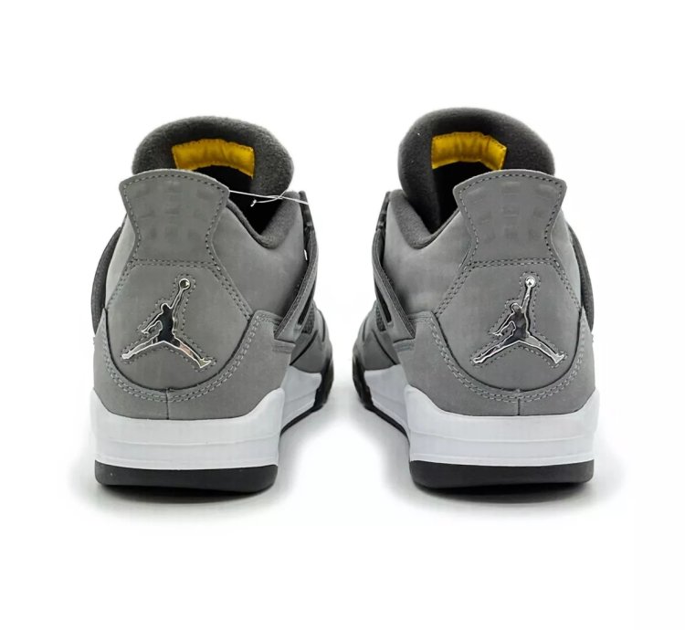 Nike Air Jordan 4 Retro Cool Grey Chrome Dark Charcoal White Steel 308497-007