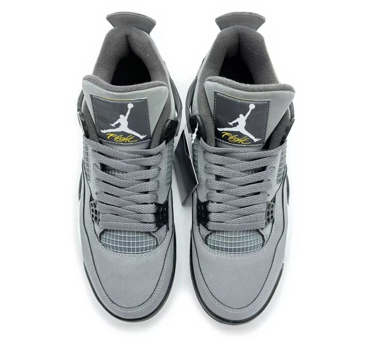 Nike Air Jordan 4 Retro Cool Grey Chrome Dark Charcoal White Steel 308497-007