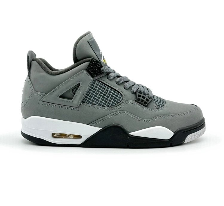 Nike Air Jordan 4 Retro Cool Grey Chrome Dark Charcoal White Steel 308497-007