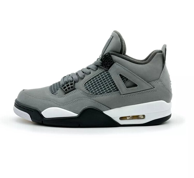 Nike Air Jordan 4 Retro Cool Grey Chrome Dark Charcoal White Steel 308497-007