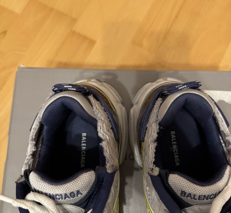 Balenciaga Runner Grey Yellow Blue
