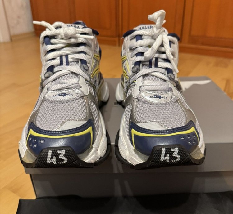 Balenciaga Runner Grey Yellow Blue