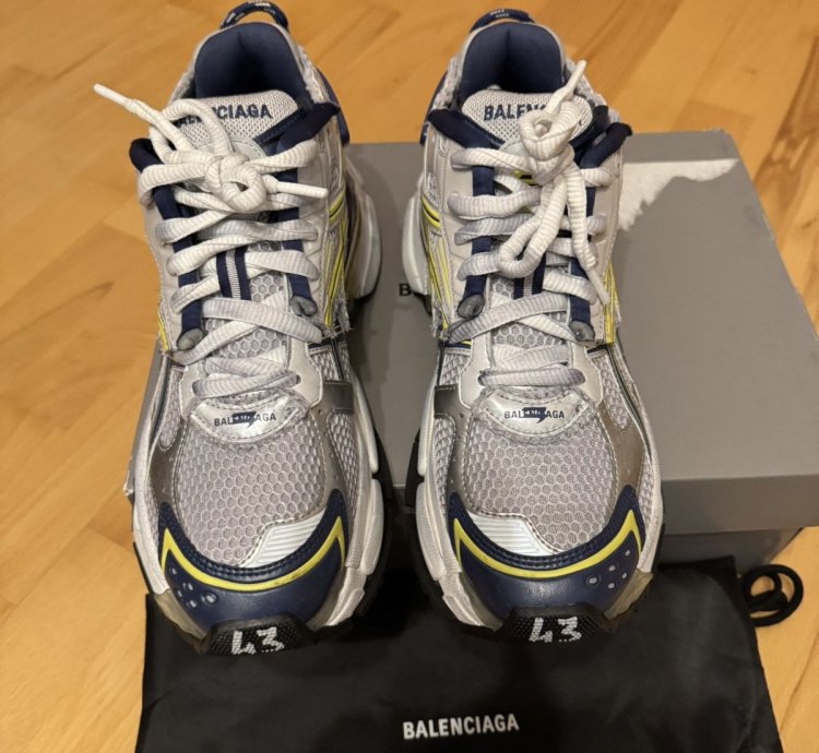 Balenciaga Runner Grey Yellow Blue
