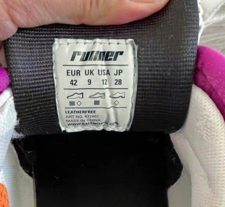 Balenciaga Runner Multicolor