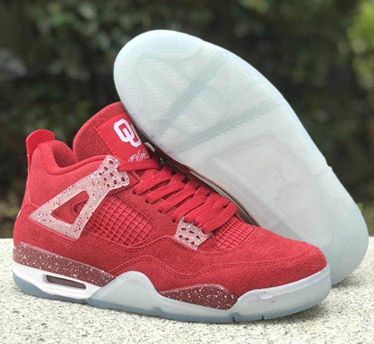 Jordan 4 Retro " Oklahoma Sooners "