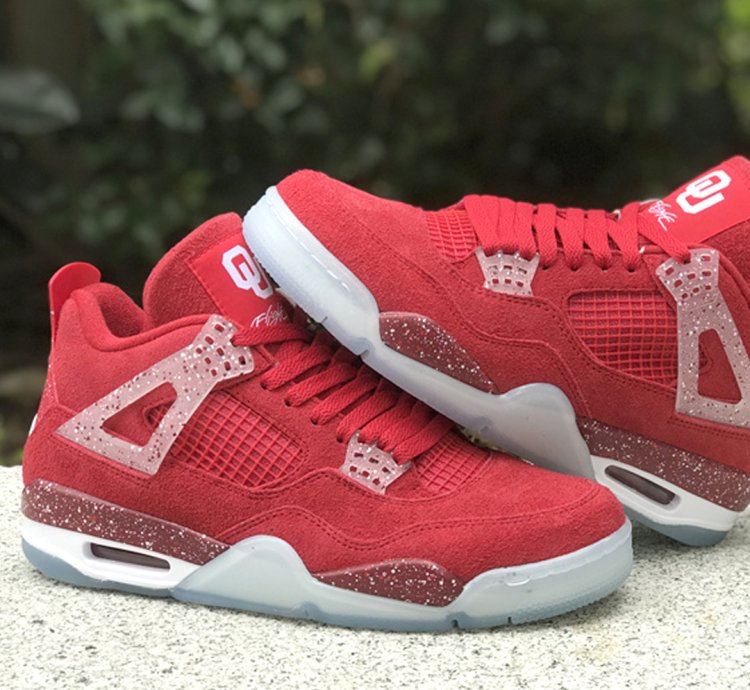 Jordan 4 Retro " Oklahoma Sooners "
